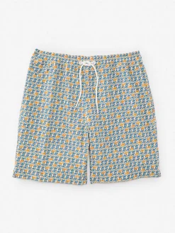 Bruce 7" Swim Trunks In Colorguard Creation