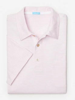 Callahan Cotton Polo In Stripe