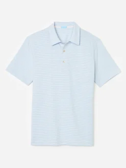 Callahan Cotton Polo In Stripe