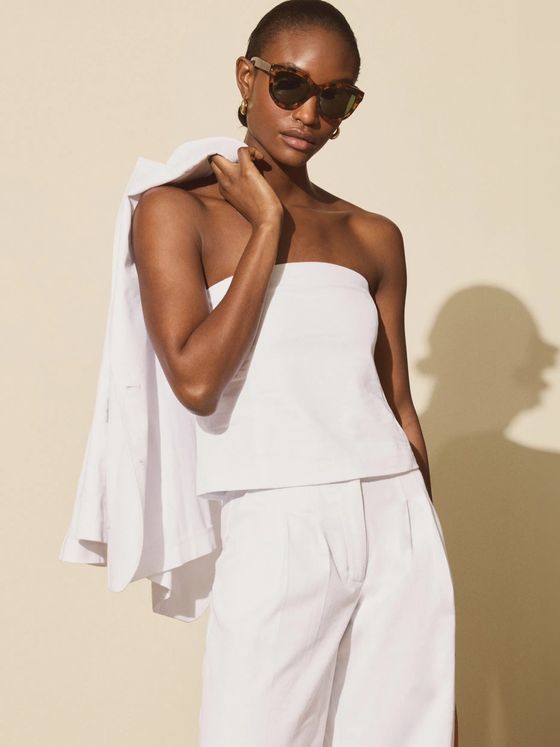 Dorota Strapless Top