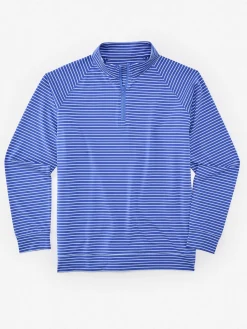 Kosta Performance 1/2 Zip In Murphy Stripe
