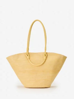 Lena Grasscloth Tote