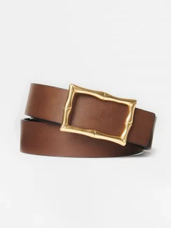 Lina Reversible Leather Belt
