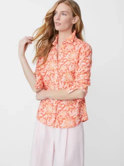 Lois Linen Shirt In Bloomsbury