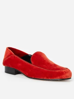 Luna Velvet Loafers