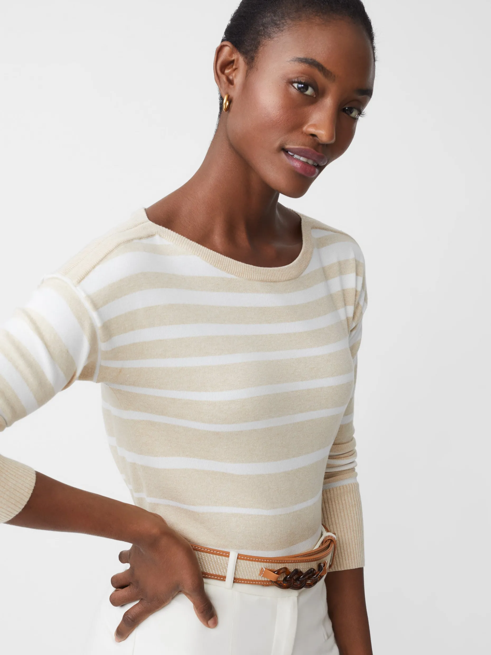 Marin Sweater In Stripe