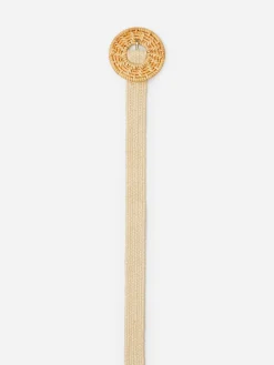 Mini Elizabeth Raffia Belt