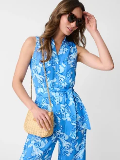 Nightingale Jumpsuit In Mini Trinidad Abstract