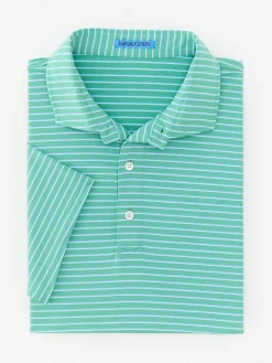 Springer Performance Polo In Murphy Stripe