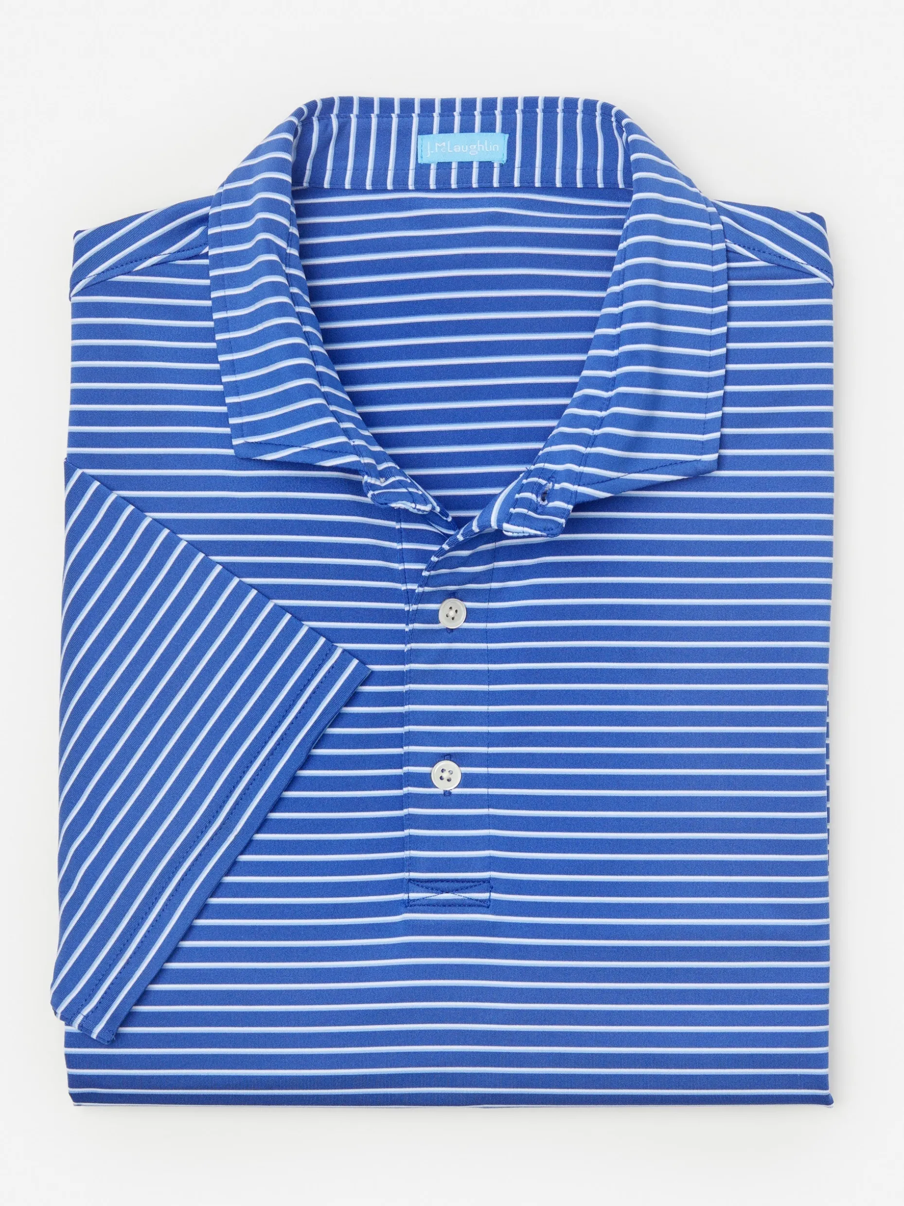 Springer Performance Polo In Murphy Stripe