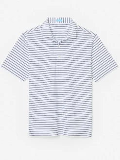 Springer Performance Polo In Harbor Stripe