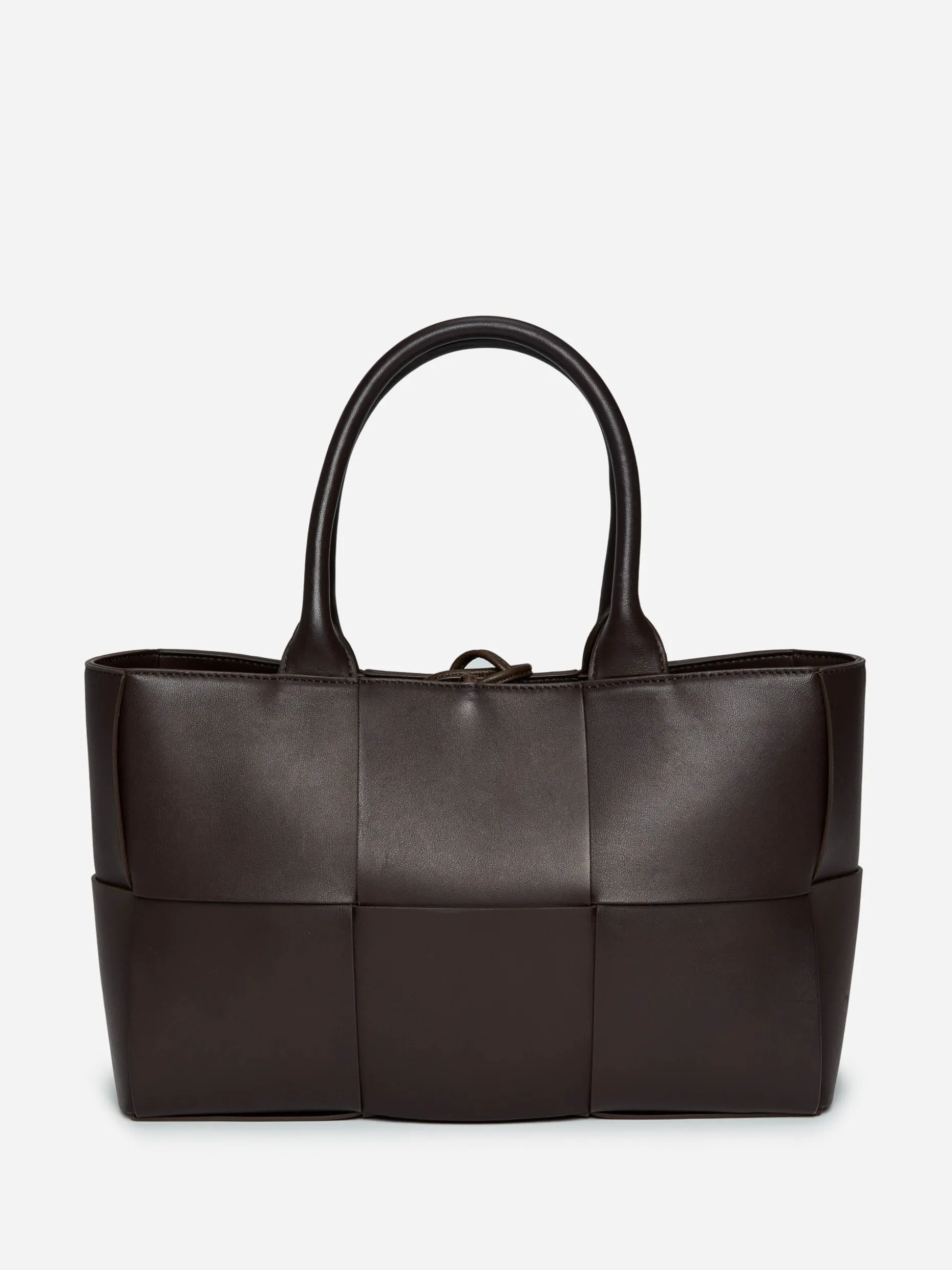 Tessare Woven Leather Handbag